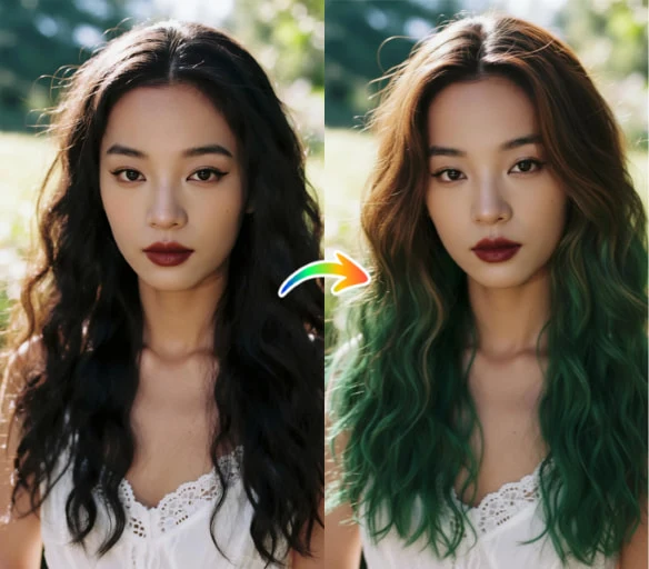 绿色